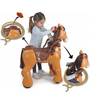My Wild Horse 12v Pony, mascota electrónica, para niños y niñas de 3 a 7 años - FE12000